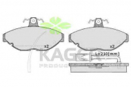 Комплект тормозных колодок KAGER 35-0337