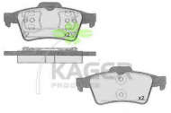 Комплект тормозных колодок KAGER 35-0534