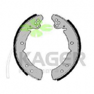 Комлект тормозных накладок KAGER 34-0099
