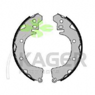 Комлект тормозных накладок KAGER 34-0383