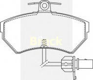 Комплект тормозных колодок BRECK 23393 00 W
