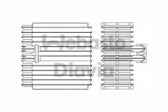 Испаритель WEBASTO 82D0525203A