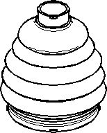 Пыльник TOPRAN 200 537