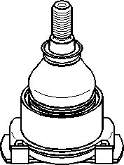 Шарнир TOPRAN 500 136