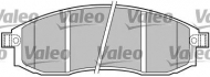 Комплект тормозных колодок VALEO 597477