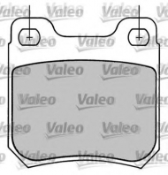 Комплект тормозных колодок VALEO 597109