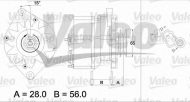 Генератор VALEO 436148
