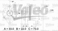 Генератор VALEO 436236