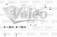Генератор VALEO 436670