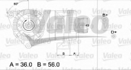 Генератор VALEO 437125