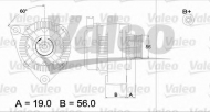 Генератор VALEO 437185