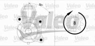 Стартер VALEO 458179
