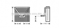 Испаритель PRASCO SAV011