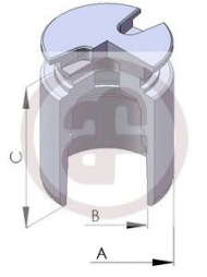 Поршень AUTOFREN SEINSA D02554