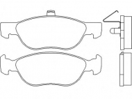 Комплект тормозных колодок MASTER-SPORT 13-0460-7133-2-SET-MS