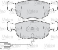 Комплект тормозных колодок VALEO 598619