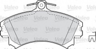 Комплект тормозных колодок VALEO 598493