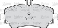 Комплект тормозных колодок VALEO 598582