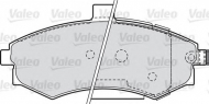 Комплект тормозных колодок VALEO 598781