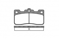 Комплект тормозных колодок WOKING P2263.00