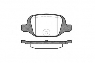 Комплект тормозных колодок WOKING P6273.00