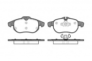 Комплект тормозных колодок WOKING P9883.00