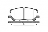 Комплект тормозных колодок WOKING P11393.00