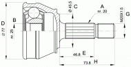 Шарнирный комплект OPEN PARTS CVJ5031.10