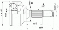 Шарнирный комплект OPEN PARTS CVJ5394.10