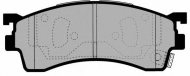 Комплект тормозных колодок Brake ENGINEERING PA1365