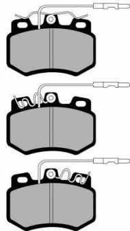 Комплект тормозных колодок Brake ENGINEERING PA439