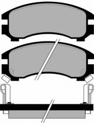 Комплект тормозных колодок Brake ENGINEERING PA618