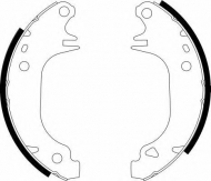 Комлект тормозных накладок Brake ENGINEERING SH1146