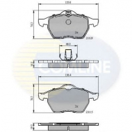 Комплект тормозных колодок COMLINE CBP0749