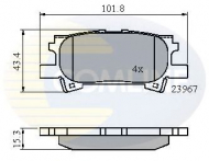 Комплект тормозных колодок COMLINE CBP01279
