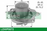 Насос LUCAS ENGINE DRIVE LDWP0672