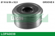 Механизм свободного хода LUCAS ENGINE DRIVE LOPA0039
