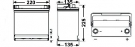 Аккумулятор EXIDE EB450
