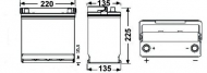 Аккумулятор EXIDE EB451
