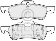 Комплект тормозных колодок EEC BRP1287