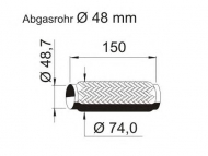 Трубка ERNST 464000