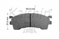 Комплект тормозных колодок KAISHIN D3084