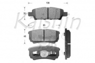 Комплект тормозных колодок KAISHIN D6124