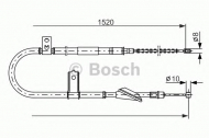 Трос BOSCH 1 987 477 613
