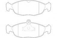 Комплект тормозных колодок WAGNER WBP20547A