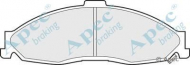 Комплект тормозных колодок APEC braking PAD1181