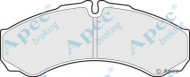 Комплект тормозных колодок APEC braking PAD1292
