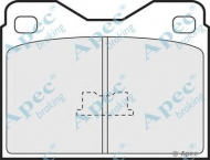 Комплект тормозных колодок APEC braking PAD273