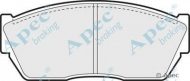 Комплект тормозных колодок APEC braking PAD388