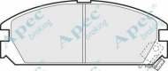 Комплект тормозных колодок APEC braking PAD502
